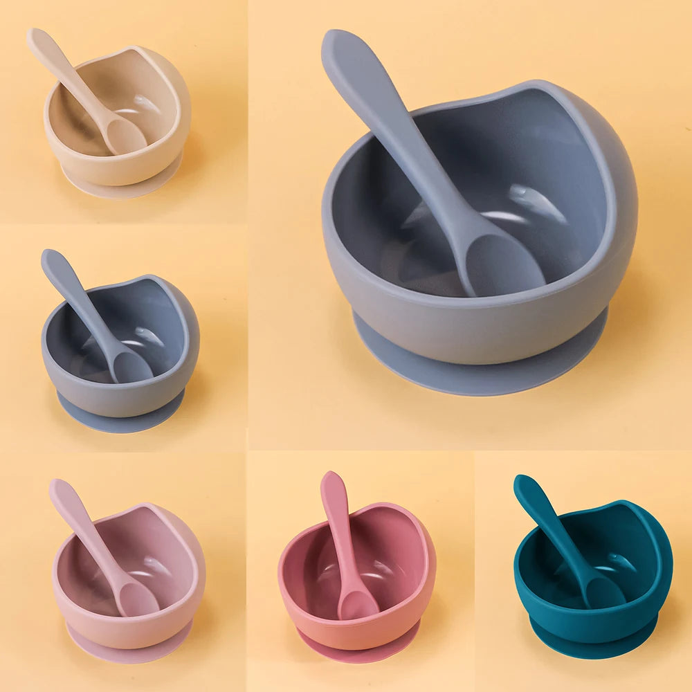 Silicone Suction Bowl Set (2-Piece)