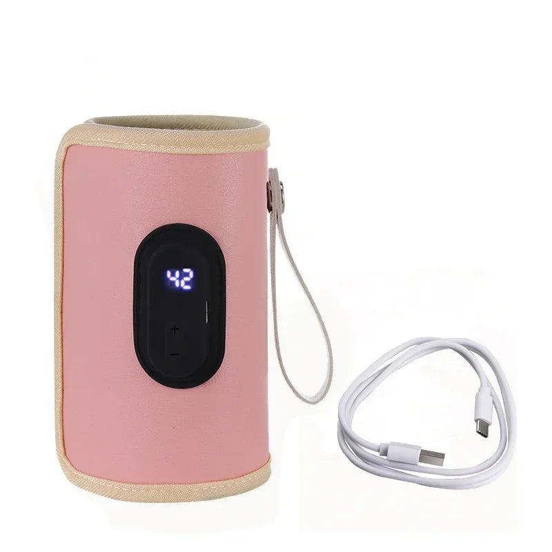 USB Milk Bottle Warmer – Portable Travel Pouch