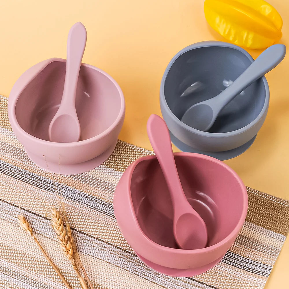 Silicone Suction Bowl Set (2-Piece)