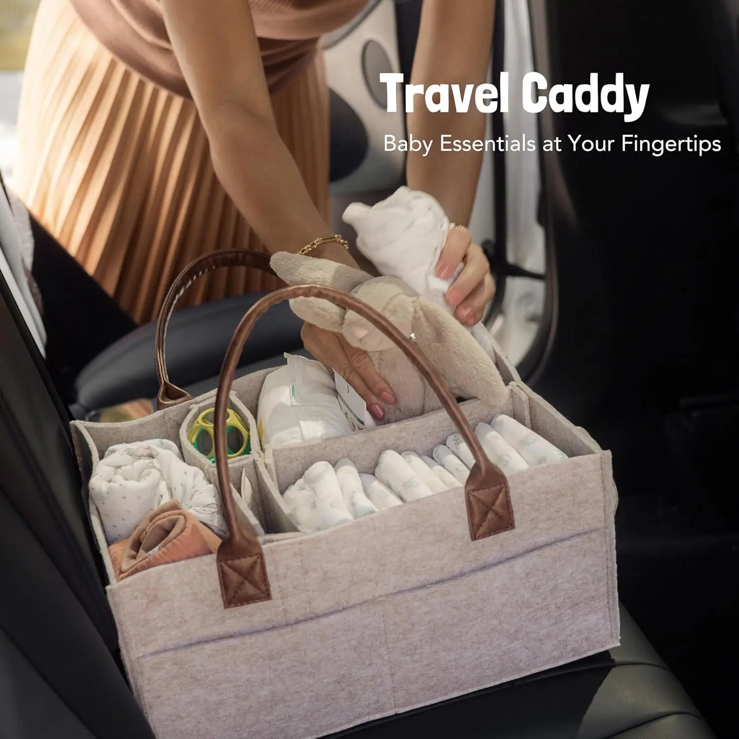 Felt Nursery Storage Caddy